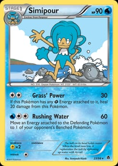 2011 Emerging Powers Simipour #23 card