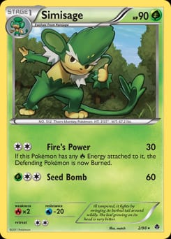 2011 Emerging Powers Simisage #2 card