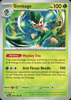 Paradox Rift Simisage #5 card