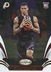 2018 Panini Certified Base Set Simmie Cobbs Jr #178 card