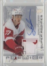 2023-24 Upper Deck Premier 2003-04 Rookie Patch Autograph Simon Edvinsson #SRR-SE card