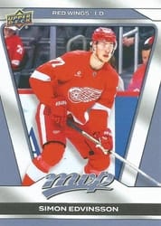 2025-26 Upper Deck MVP Base Set Simon Edvinsson #36 card