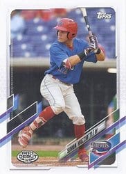 2021 Topps Pro Debut Base Set Simon Muzziotti #PD-136 card