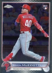 2022 Topps Chrome Update Base Set Simon Muzziotti #USC158 card