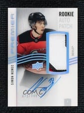 2023-24 Upper Deck Premier Acetate Rookie Autograph Patch Simon Nemec #AR-SN card