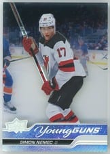 2023 Upper Deck Simon Nemec #727 card