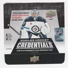 2024-25 Upper Deck Credentials Jumping on the Ice Simon Nemec #JI-SN card