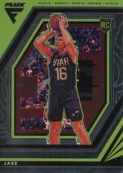 2022-23 Panini Flux Base Set Simone Fontecchio #213 card