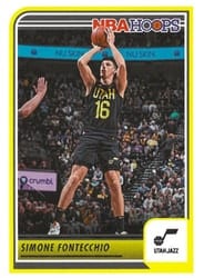 2023-24 Hoops Base Set Simone Fontecchio #144 card