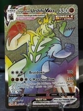 2021 Battle Styles Single Strike Urshifu VMAX #167 card