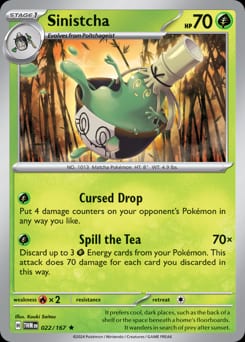 2024 Twilight Masquerade Sinistcha #22 card