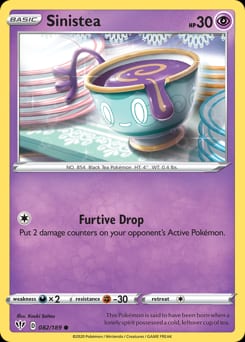 Darkness Ablaze Sinistea #82 card