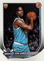 2025-26 Bowman Base Set Sion James #33 card