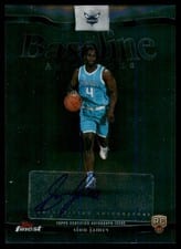 2025-26 Finest Baseline Autographs Sion James #BA-SJ card