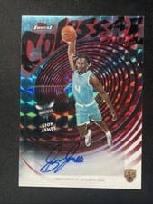 2025-26 Finest Colossal Shots Autographs Sion James #CS-SJ card