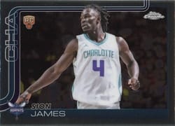 2025-26 Topps Chrome Base Set Sion James #283 card