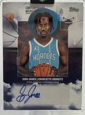 2025-26 Topps Contemporary Marks Sion James #CM-SJ card
