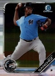 2019 Bowman Chrome Prospects Sixto Sanchez #BCP-205 card