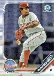 2019 Bowman Chrome Prospects Sixto Sanchez #BCP-70 card