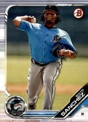 2019 Bowman Draft Base Set Sixto Sanchez #BD-89 card