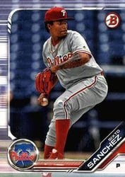 2019 Bowman Prospects Sixto Sanchez #BP-70 card
