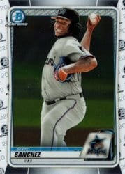2020 Bowman Chrome Prospects Sixto Sanchez #BCP-79 card