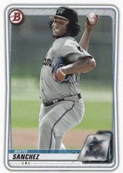 2020 Bowman Prospects Sixto Sanchez #BP-79 card