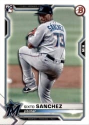 2021 Bowman Base Set Sixto Sanchez #13 card