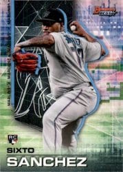 2021 Bowman's Best Base Set Sixto Sanchez #60 card