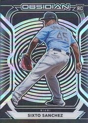 2021 Panini Chronicles Obsidian Sixto Sanchez #31 card