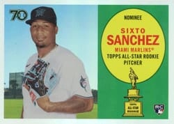 2021 Topps All-Star Rookie Cup Base Set Sixto Sanchez #32 card