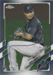 2021 Topps Chrome Update Base Set Sixto Sanchez #USC90 card