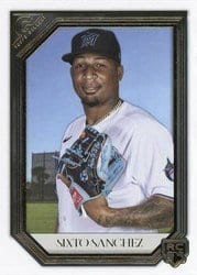 2021 Topps Gallery Base Set Sixto Sanchez #35 card