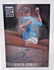 2022 Panini Capstone Autographs Sixto Sanchez #AU-SS card