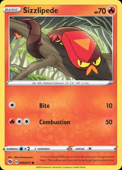Champion's Path Sizzlipede #9 card