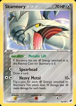 2005 Deoxys Skarmory #26 card