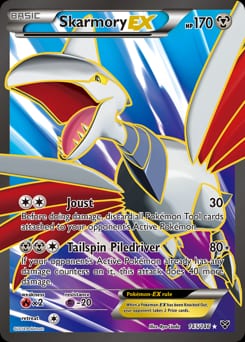 XY Skarmory-EX #145 card