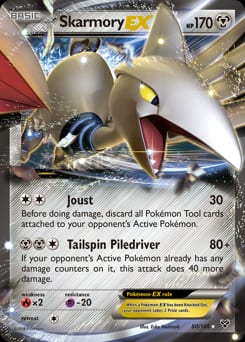 2014 XY Skarmory-EX #80 card