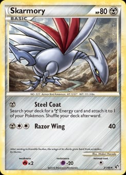 HS—Undaunted Skarmory #21 card