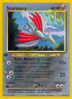 Neo Revelation Skarmory #23 card