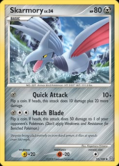 Stormfront Skarmory #51 card