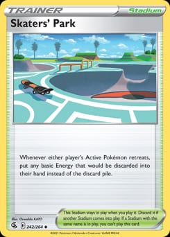 Fusion Strike Skaters' Park #242 card