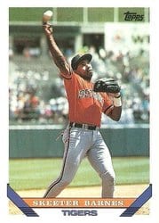 1993 Topps Base Set Skeeter Barnes #26 card