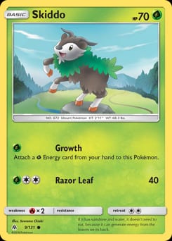 Forbidden Light Skiddo #9 card