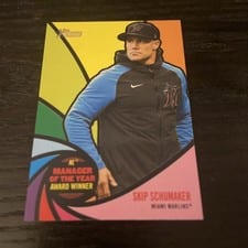 2024 Topps Heritage Award Winners Skip Schumaker #AW-8 card