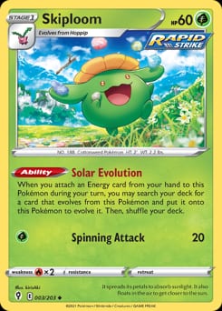 Evolving Skies Skiploom #3 card