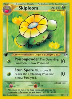 Neo Genesis Skiploom #49 card