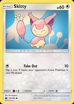 Celestial Storm Skitty #120 card