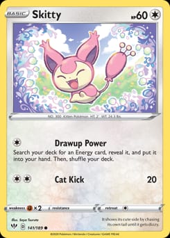 Darkness Ablaze Skitty #141 card