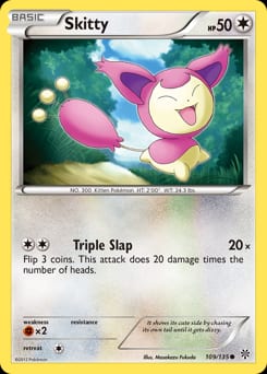 Plasma Storm Skitty #109 card